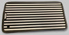 A3S2BOARD : Striped DiBond Aluminum Reflection board w/ rubber edge trim